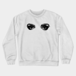 Pen and Ink Eyes Crewneck Sweatshirt